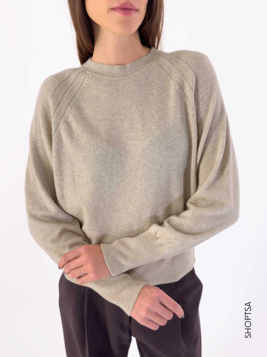 Maglione girocollo in lana premium 20181 - immagine 9
