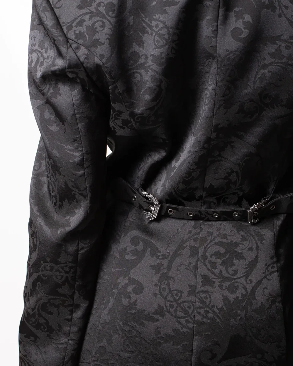 Giacca blazer Versace Jeans Couture "Satin Barocco" monopetto donna - immagine 6