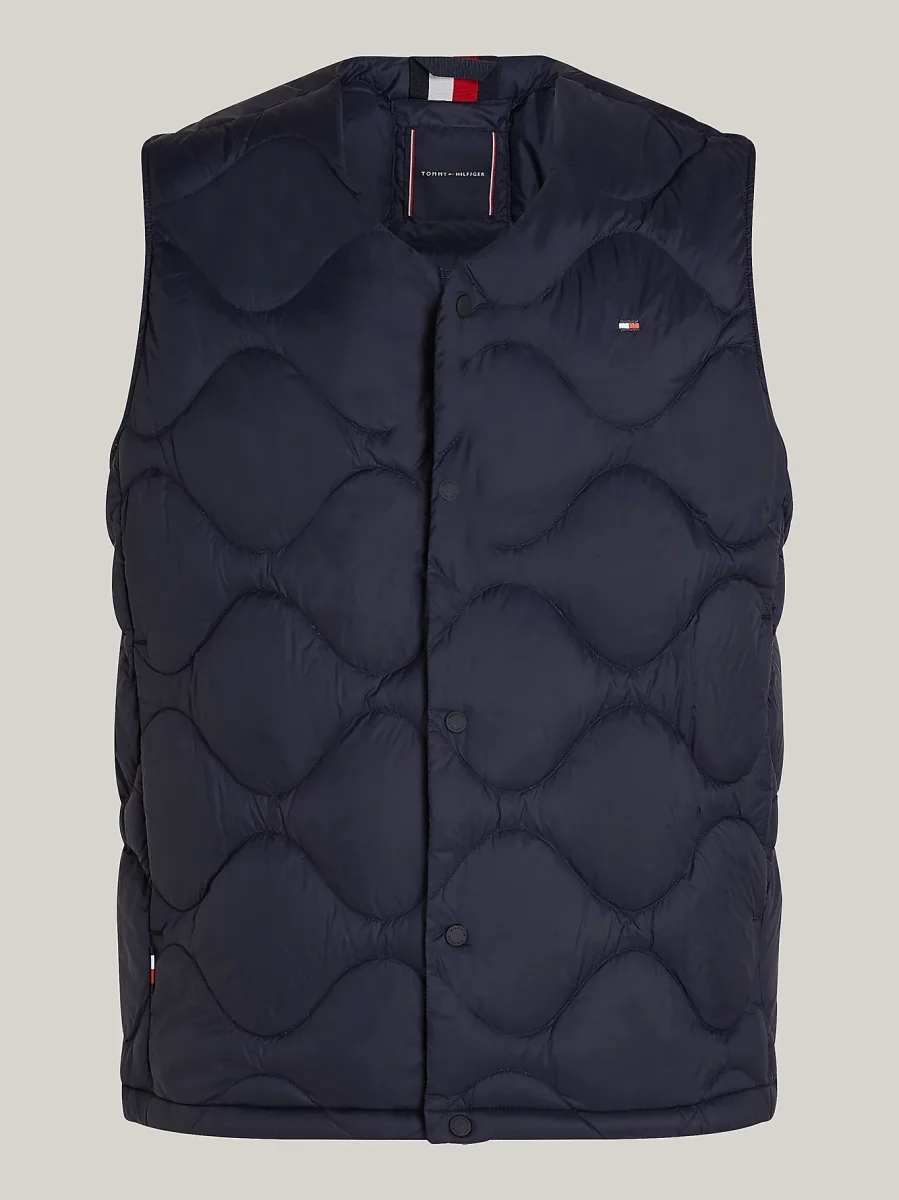 Gilet piumino smanicato trapuntato - immagine 6
