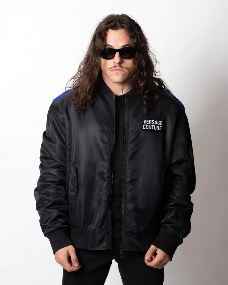 Giubbotto Versace Jeans Couture bomber teddy uomo - immagine 5